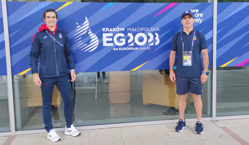 Jaione Equisoain, en los Juegos Europeos. Polonia 01-07-23